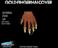 METAL FINGERNAILS SNAKE