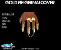METAL FINGERNAILS SNAKE