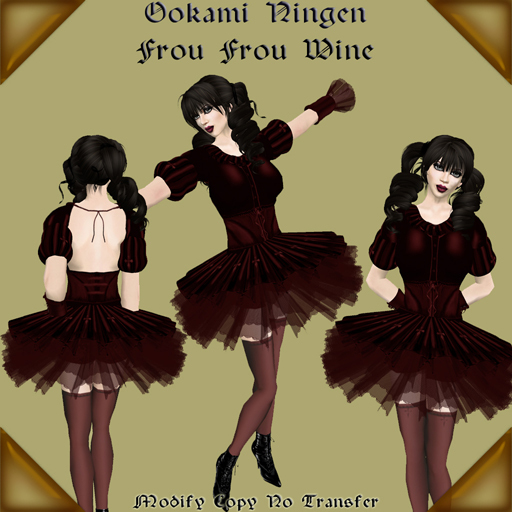 'ON Frou Frou Dress Wine