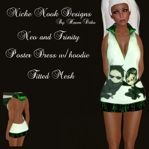 Neo Trinity Poster Dress