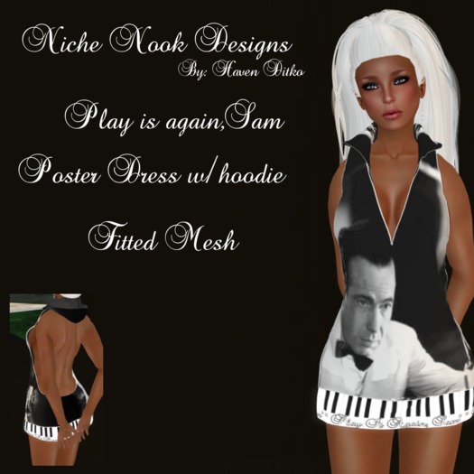 Play it  Sam  Poster Dress