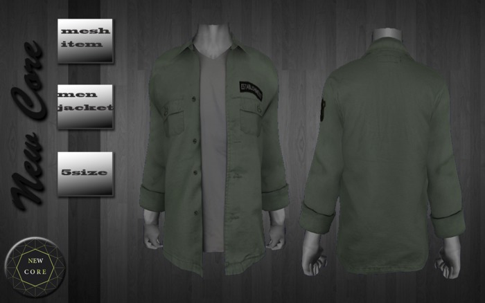 NEWCORE))INVERS Shirt KAKI