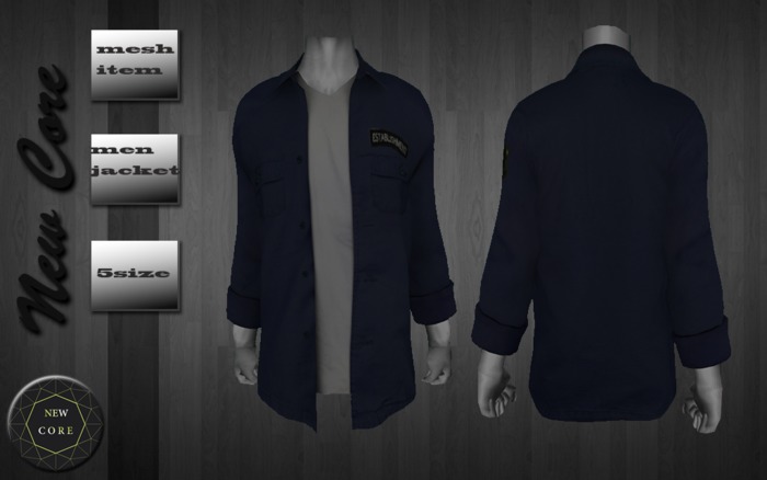NEWCORE))INVERS Shirt NAVI