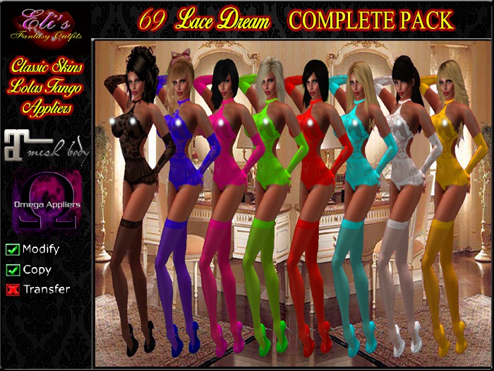 69 Lace Dream Box For Lolas Tango Eli's