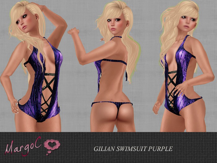 DEMO GILIAN SWIMSUIT PURPLE - MargoC