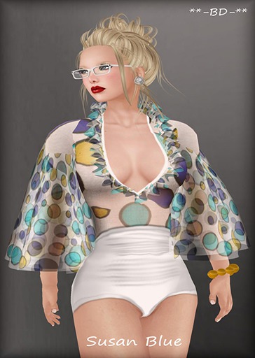 Bubble's Designs-SUSAN blue