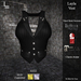 De layla vest black pin s