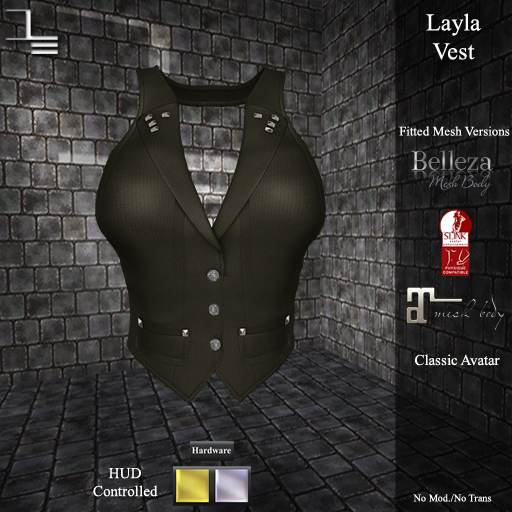 DE Designs - Layla Vest - Forest Fabric