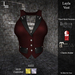 De layla vest red pin s