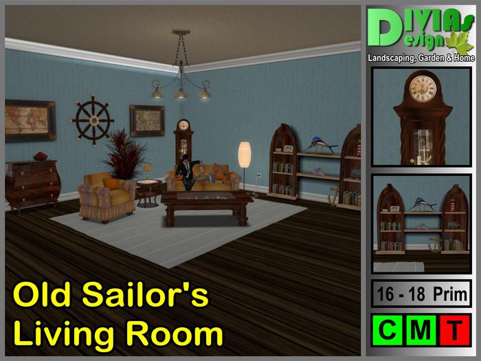 Second Life Marketplace - Old Sailor`s Living Room