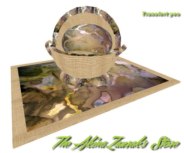 Army Basket cat & carpet resizable