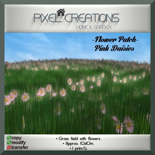 [PC] FLOWER PATCH - PINK DAISIES (Boxed)
