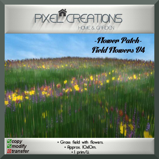 [PC] FLOWER PATCH - FIELD FLOWERS V4 (Boxed)