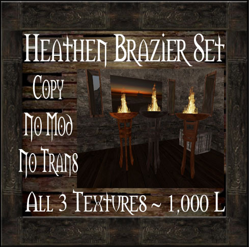 Heathen Brazier Set