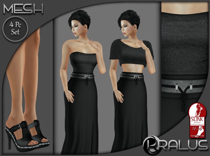 ::KRALUS:: Mesh : Primrose : Black 