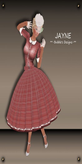 Bubble's Designs-JAYNE 50's