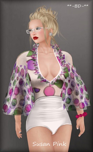 Bubble's Designs-SUSAN pink