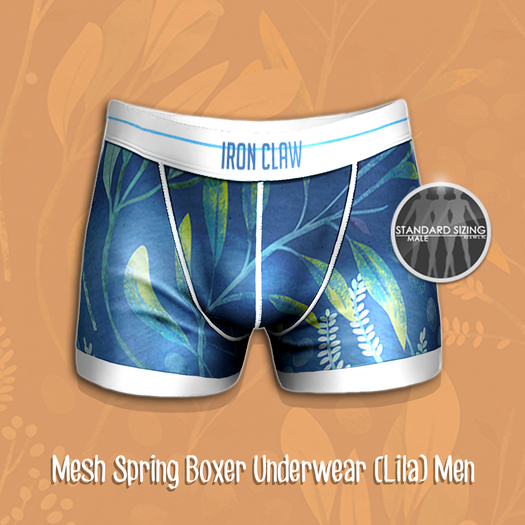 [IC] Mesh Spring Boxer Underwear (Lila) Men *PROMO* New Release!