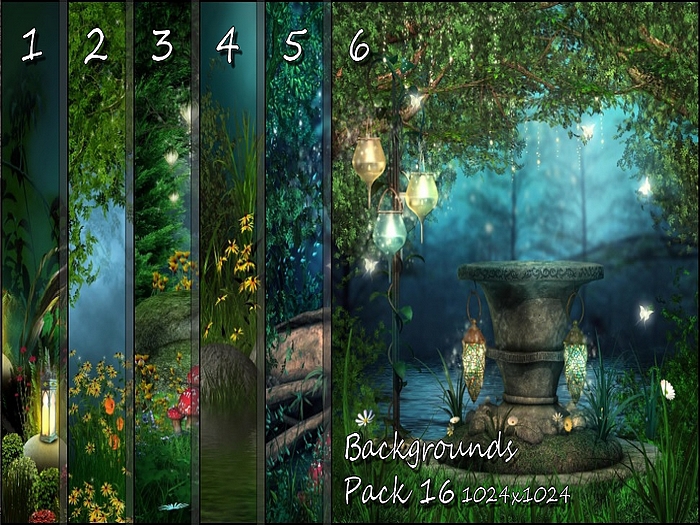 MONOMANIA - BackGrounds - Pack 16