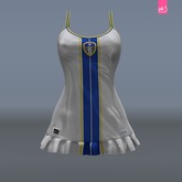 LEEDS UNITED mini dress (MESH)