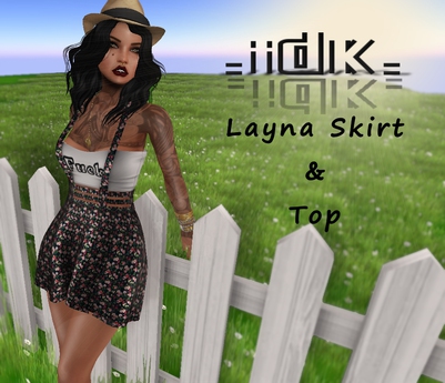 Second Life Marketplace - .IDK. Layna Skirt - Plaid