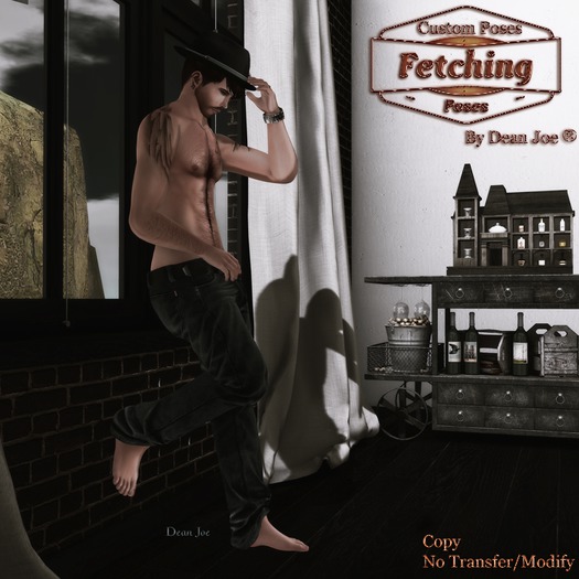 Fetching Pose - Male #51