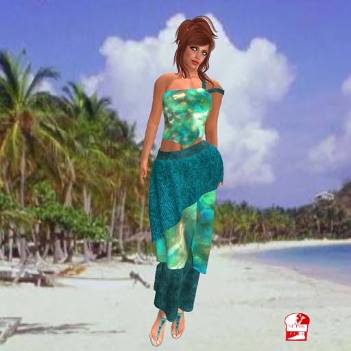 BINARY FAIRY TROPICAL PALM SLINK FLAT BOX