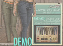 Addams // A Brand Cargo Pants for Women // DEMO