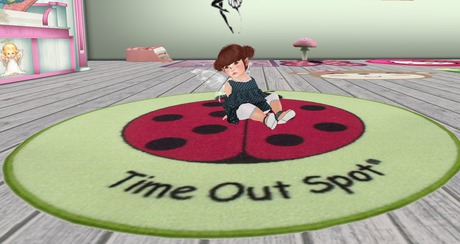 Second Life Marketplace - ~PixieDust Designs~ Time Out Rug Bagged