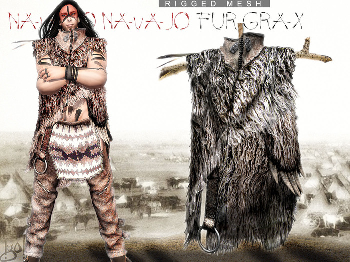 !gO! Navajo fur - gray