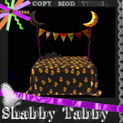 *Shabby* Halloween Buffet Table