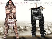 !gO! Navajo  pants - black