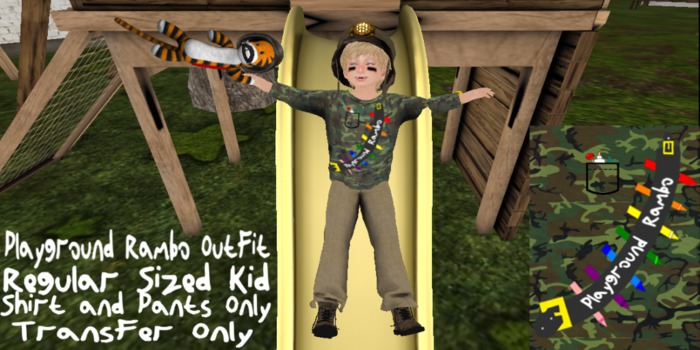 Playground Rambo -- Regular Kid Outfit