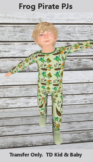 TD Footie Pajamas