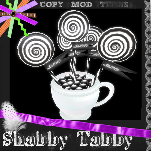 *Shabby* Spooky Lollys