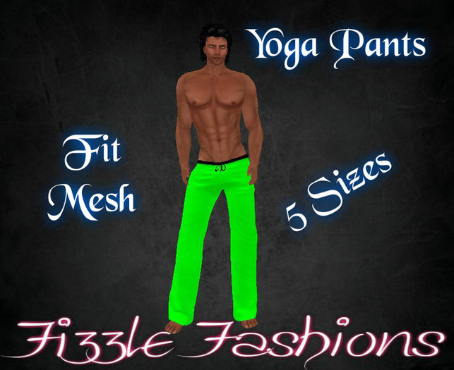 neon green yoga pants