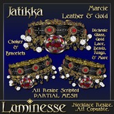 Luminesse Jatikka Marcie Choker Set PMESH-Wear To Unpack