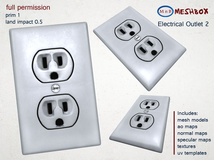 *M n B* Electrical Outlet 2 (meshbox)
