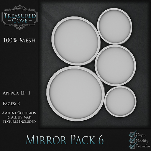 -TC- Mirror Pack 6 Mesh
