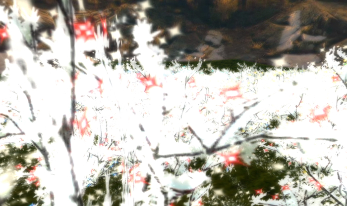 *Shabby* Twinkling Winter Fields