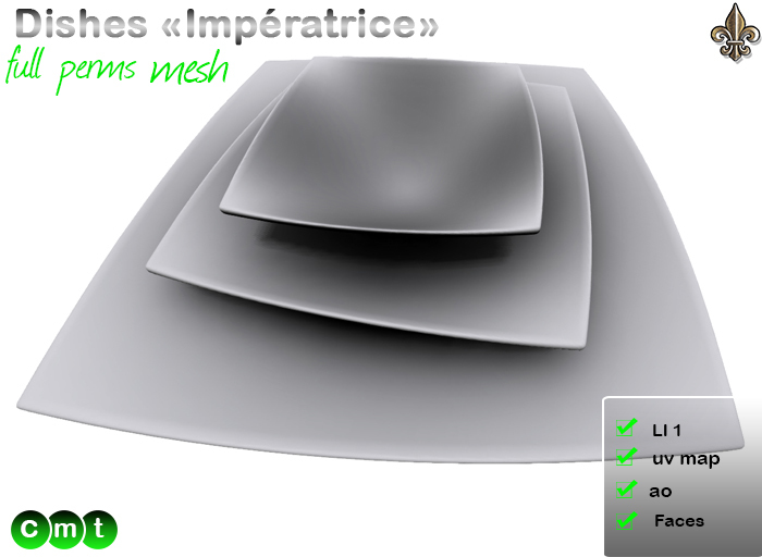 -----LS Inc. Full Perms Dishes "Imperatrice"----- 