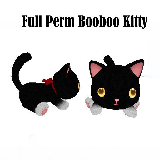 BGC Full Perm Boo boo Kitty - Black (boxed)