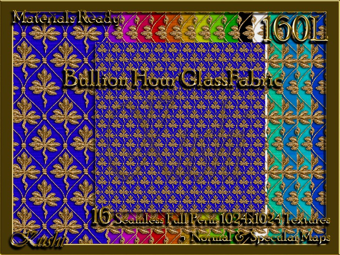 Bullion Hourglass Fabric Seamless Textures Materials Ready Full Perms 1024x1024