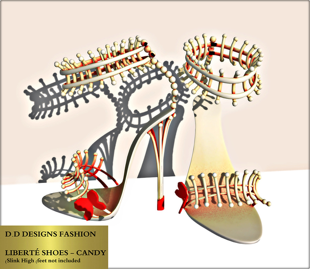 ##GIFT##Shoes LIBERTÉ CANDY - SLINK HIGH