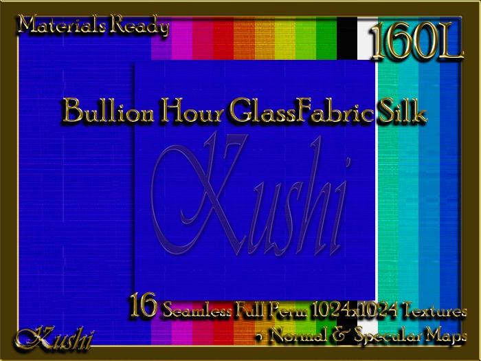 Bullion Hourglass Silk Fabric Solids Seamless Textures Materials Ready Full Perms 1024x1024