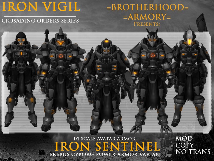 Iron vigil - Vigil Armor Sets v1.0