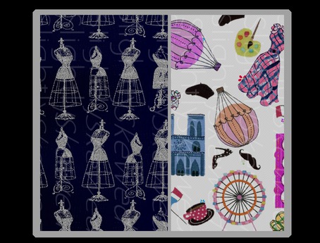 Second Life Marketplace - [textures] Paris Fabric Pack [full perm]