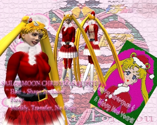 ☽ SAILORMOON CHRISTMAS OUTFIT ☾