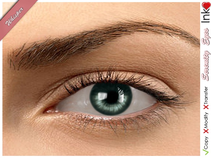 * Inkheart * - Serenity Eyes - Whisper  (3 Sizes Sys+Mesh)