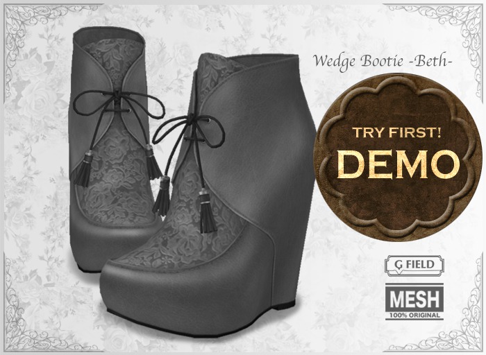 *GF* Wedge Bootie "Beth" [DEMO] BOX